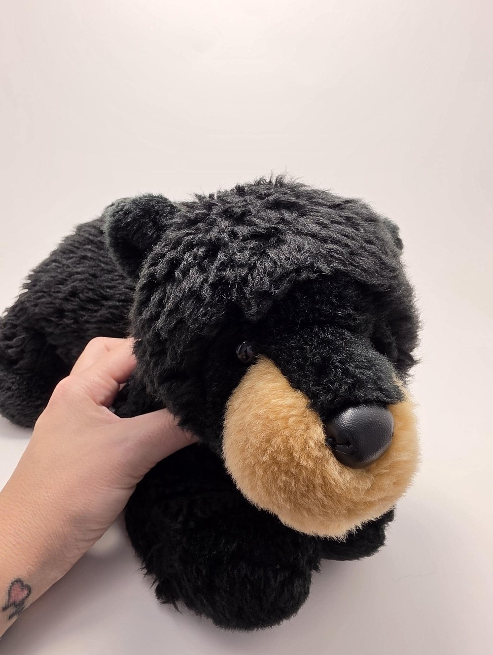 Vintage Douglas Black Bear Plush, Douglas Stuffed Animal (12 inch)